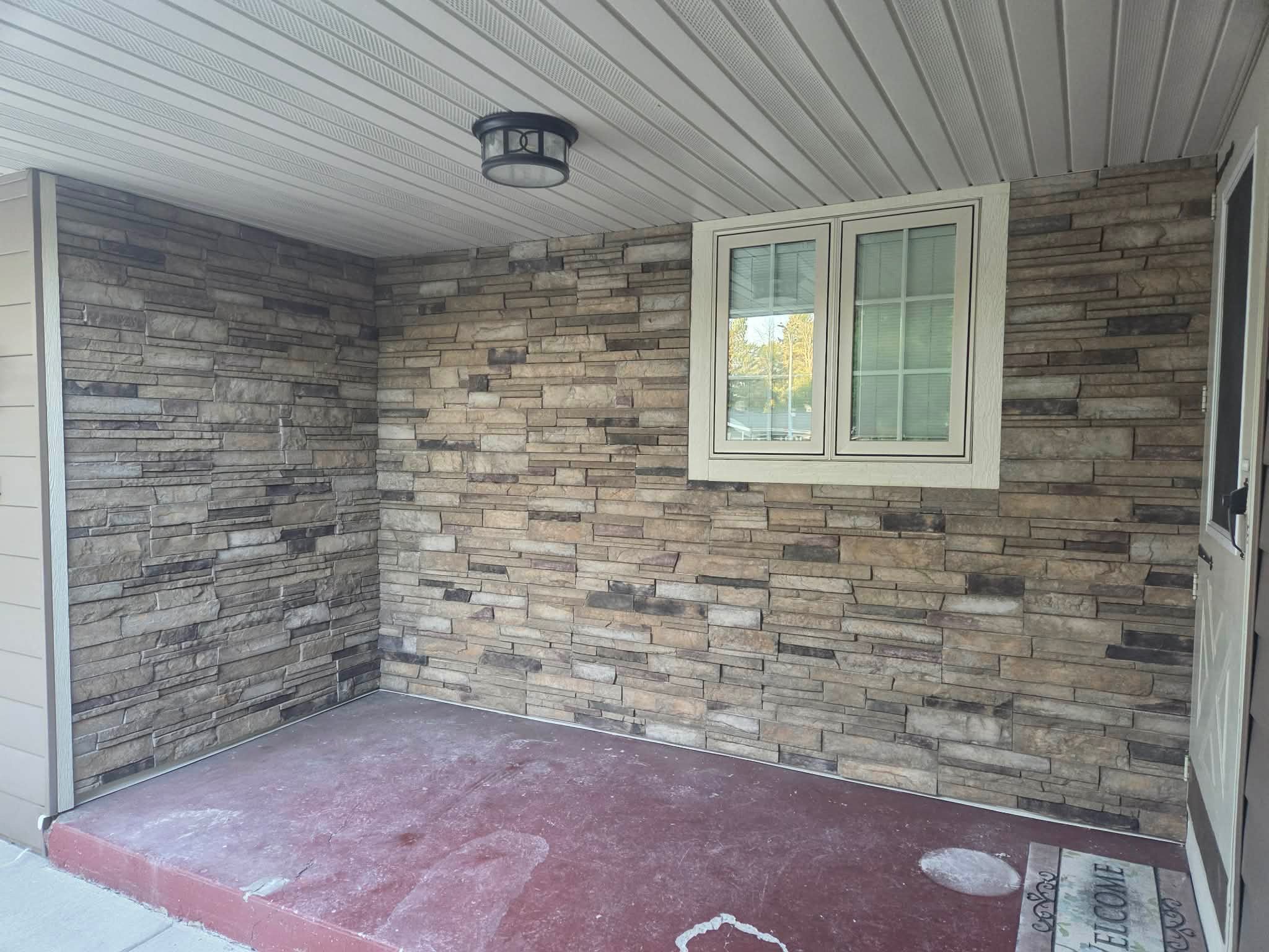 Madison Stone Company installation detail
